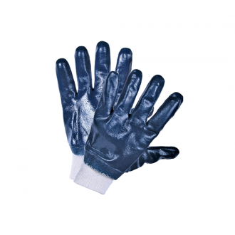 Перчатки «стойкость к загрязнениям» 10(XL), нейлон с хлопком, нитриловое покрытие, манжета